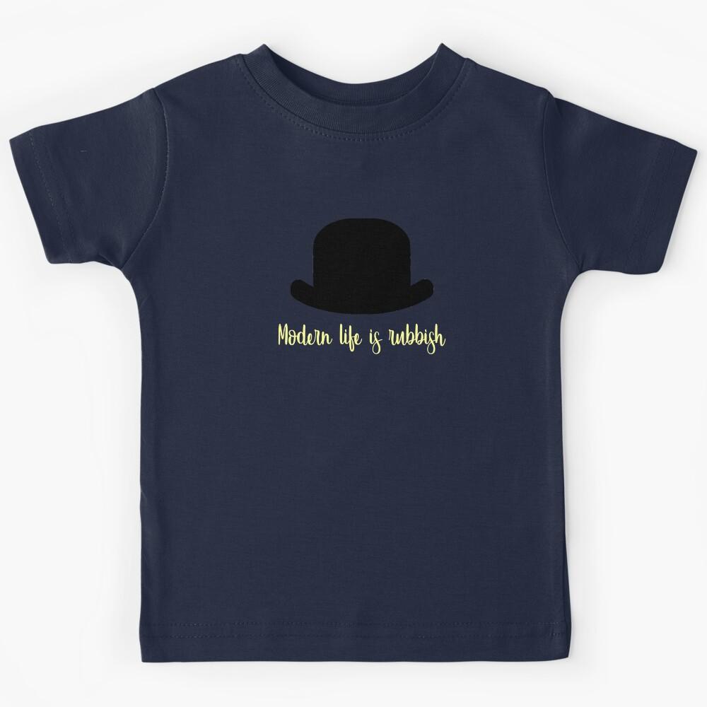 modern life is rubbish yellow Kids T-Shirt 120