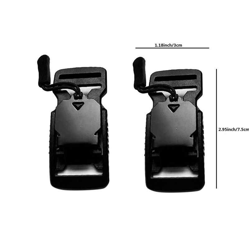1 Stück 20/25/32mm Schnellverschluss-Schnalle Magnetische Schnalle Funktionale Gürtelschnallen Outdoor Rucksack Taschen Gurt Zubehör