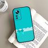 A-tiffanys Blue Phone Case For Xiaomi 11 12 Redmi Note 11 5G 8T 9A 9 10T Note 8 9 12SUltra Shockproof, Slim, Black