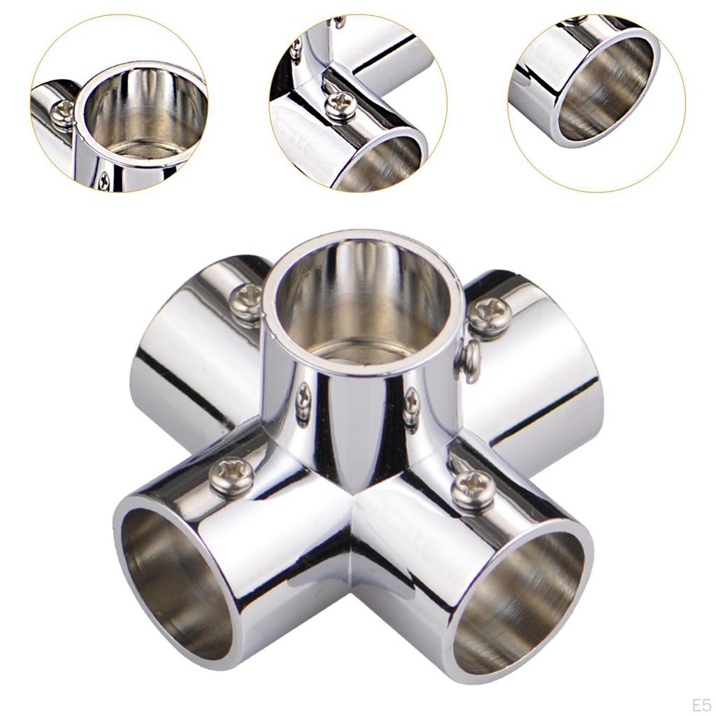 Anslutning för runda rör, 1 tum 25 mm Monteringslösning Hem Torkställ