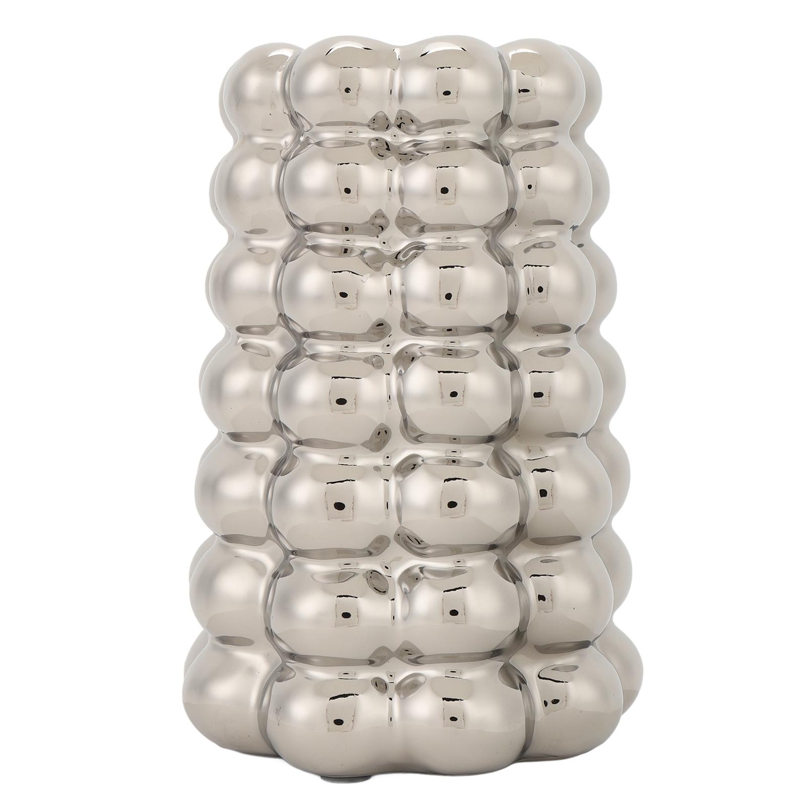 

Гальваническая керамическая ваза-пузырь Декоративная Легкая Роскошная Уникальная Ваза-пузырь для цветов для гостиной, кабинета