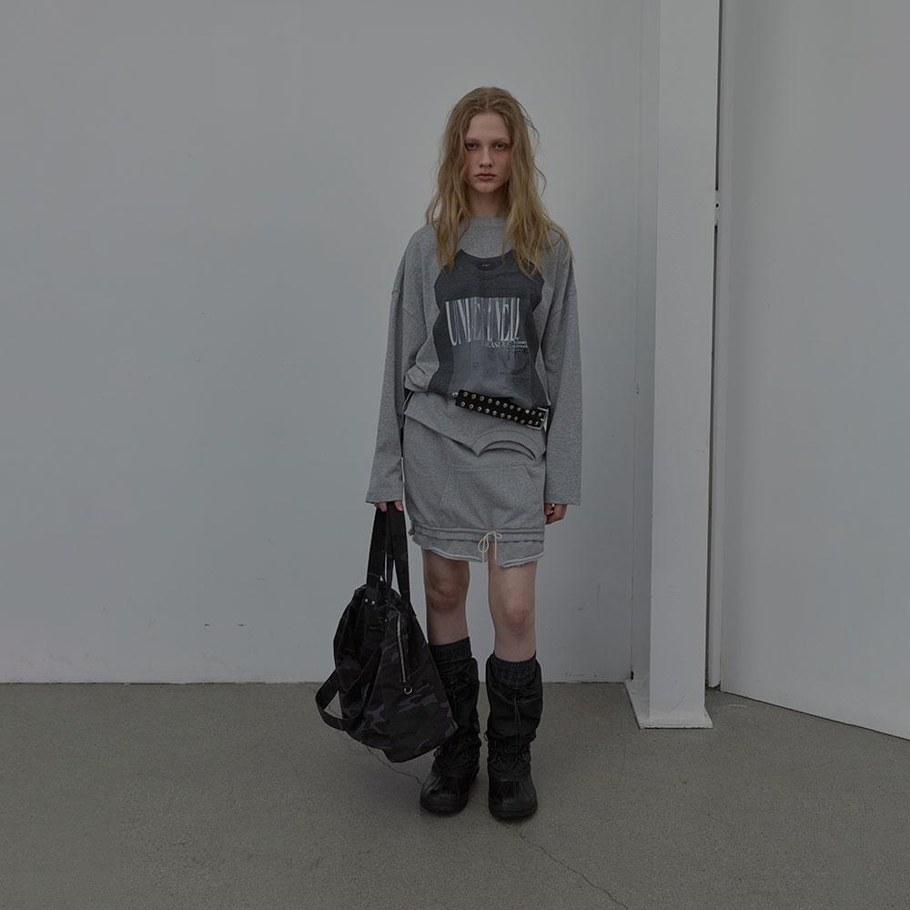 Lcdc™ Layered Camo Tote Bag (Dark Gray)