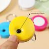 1.5M Candy Color Charm Small Tape Measure Keychain Automatic Telescopic Measuring Measure Small Flexible Tape Measure