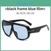 Fall Unisex Letter T Sun Glasses With Uv400 Protection For Street Style And Outdoor Activities