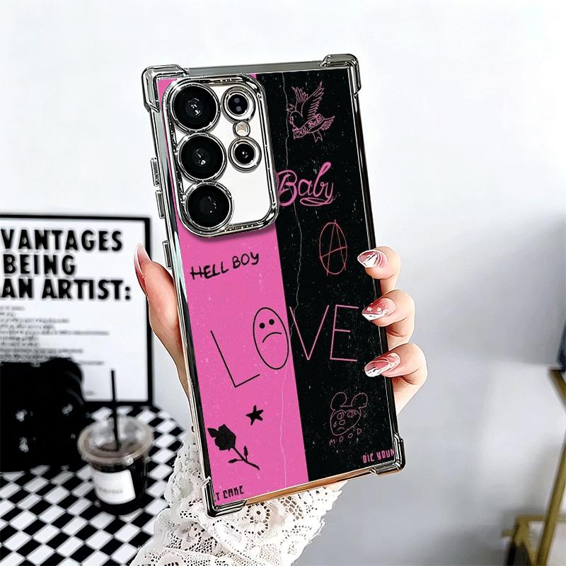 Lil Peep Hellboy Liebe Beschichtung Handyhülle Für Samsung Galaxy S24 S25 FE S26 Edge S23 Ultra S22 S21 Plus S20 Sturzfest Airbag Abdeckung