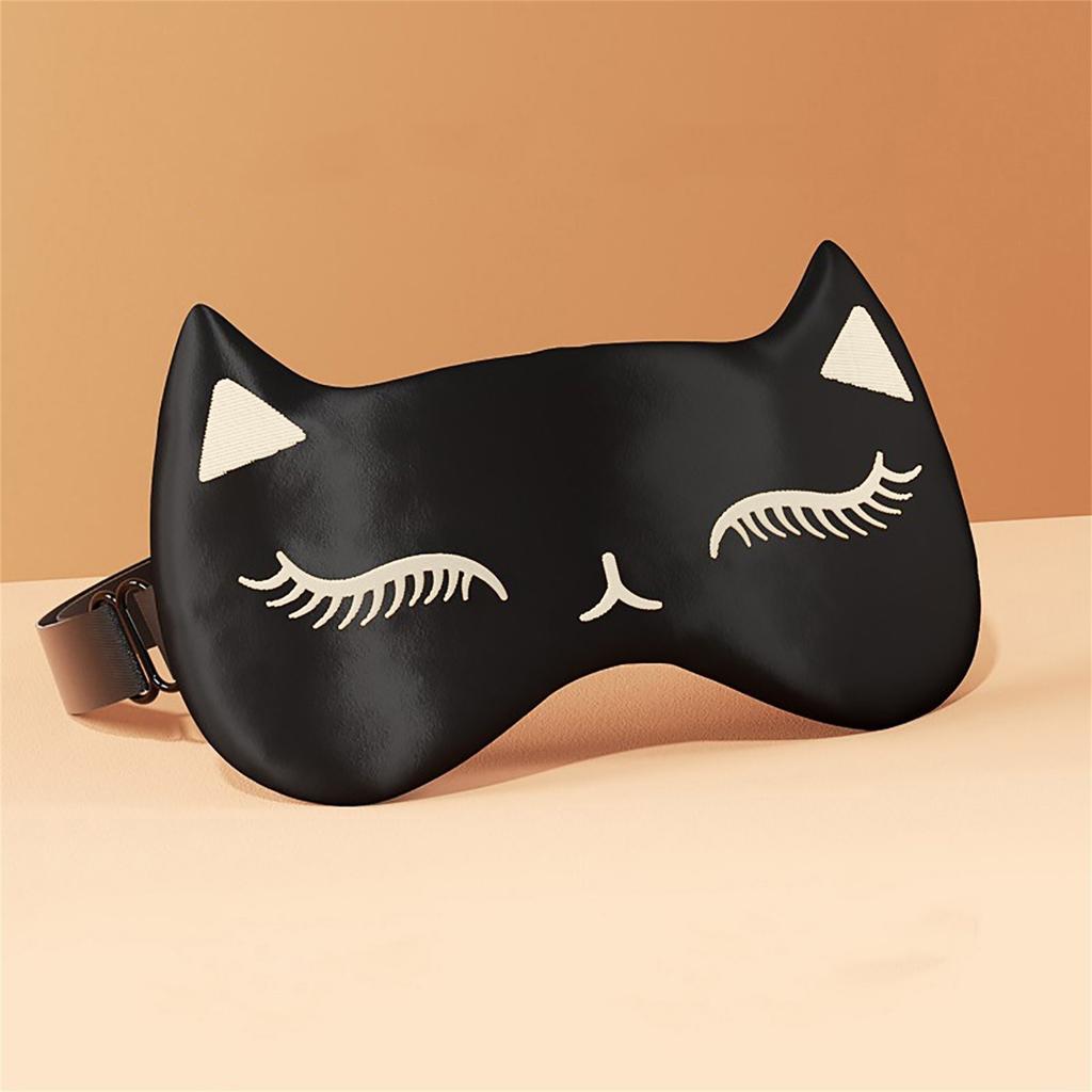 Comfortable And Breathable Eye Mask ,  Natural Silk Sleep Mask Cute Smooth And Soft Eye Covers For Sleeping