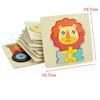 3D Puzzle Wooden Toys For Children Cartoon Animal Vehicle Wood Jigsaw Kids Baby Early Educational Learning Puzzles Wood Toys