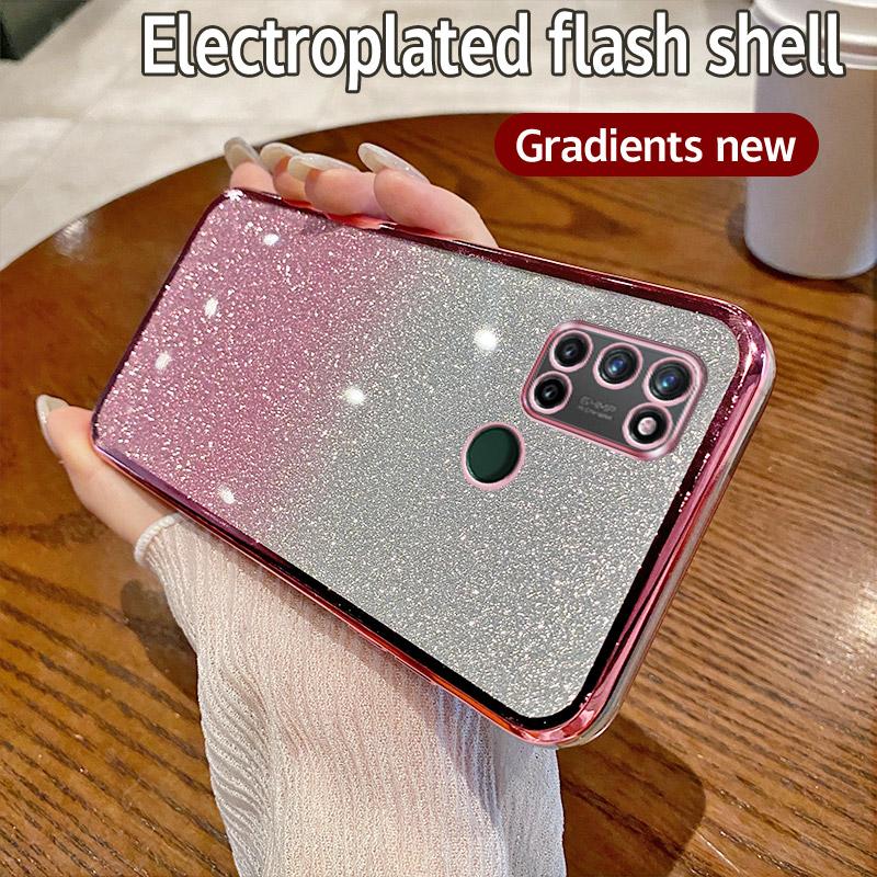 New Fashion Bling Sequins Case For Realme 5 5i 5S 6i 7 7i 8 Pro 9 10 4G Glitter TPU Soft Shockproof Bumper Cover For Realme 9 Po