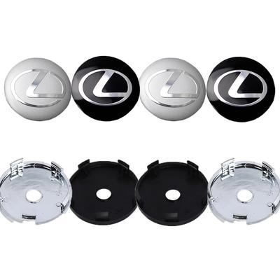 4Pcs 56/60mm Car Wheel Center Hub Cap Cover Sticker Styling Accessories For CT200h NX300h RX300 RX330 EX300h F Sport IS RX