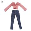 Fashion Clothes T-shirt Skirt Handmade Doll Dress Sweater Girl Doll Wearing  1/6 Doll&29~32 Cm Doll