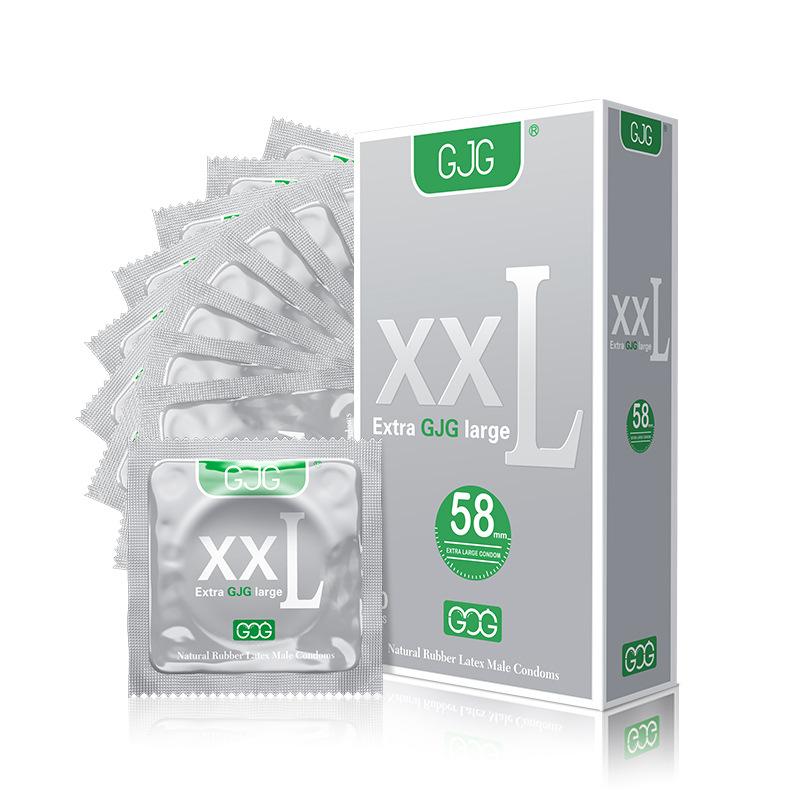 10pcs Bigger Size 60mm Condoms For Men Long Sex Delay Ejaculation Super Ultra Thin Penis Sleeve G-spot Stimulation Adults Toys