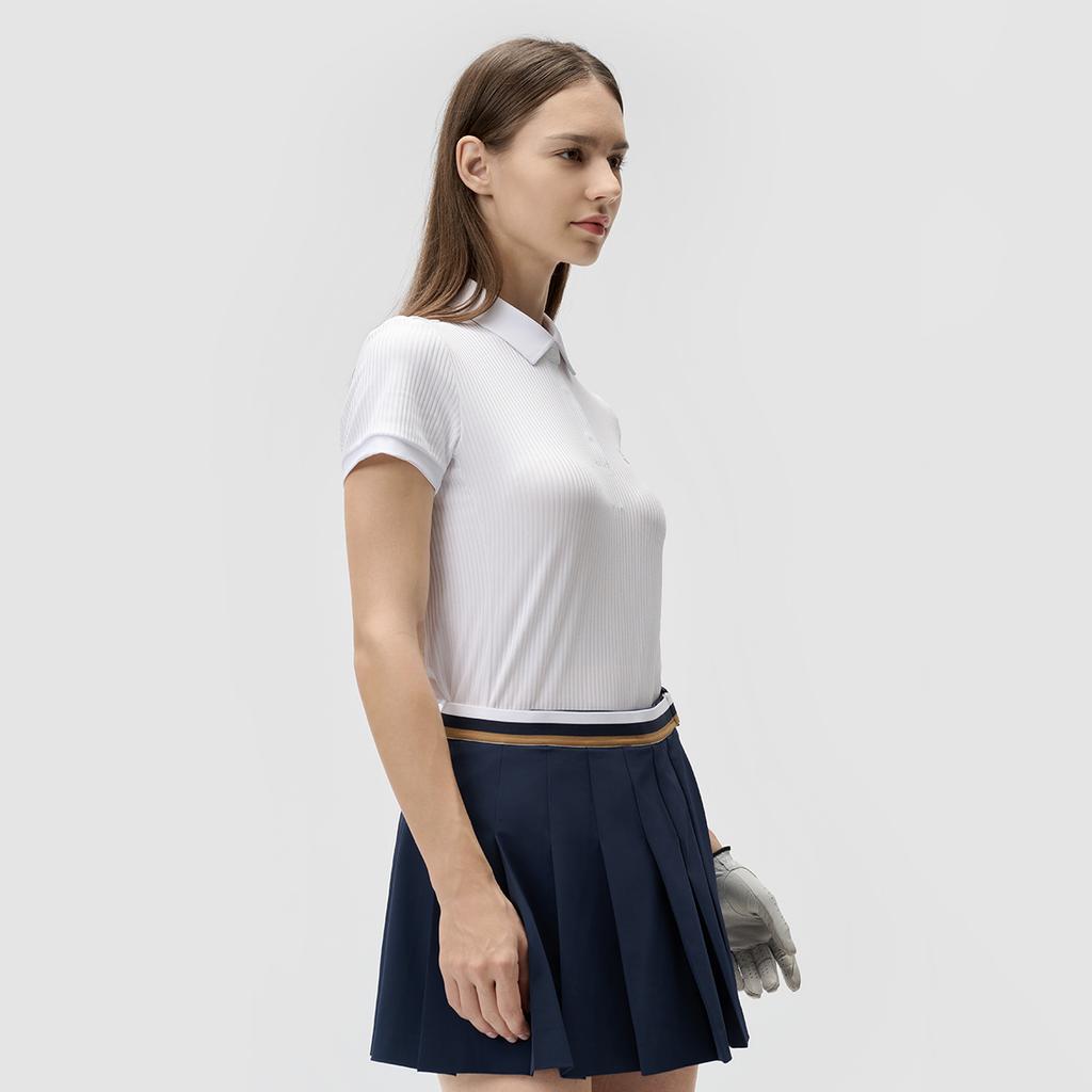 New FILA Polo Shirt Women's Jade White A11W435128FWT