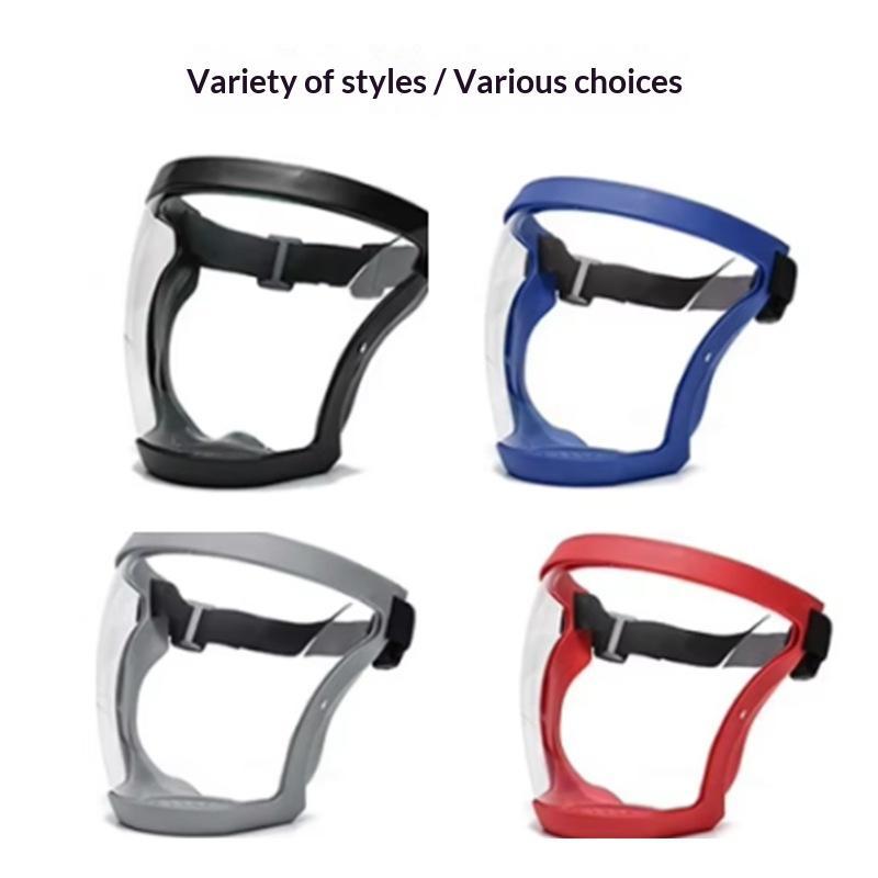 Full Face Protective Shield Anti Impact Anti Fog HD Clear View Ultra Durable for Motorcycle Riding Cycling Daily Use