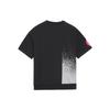 Li Ning T Shirts Men's Black Crew Neck Moderate Straight Fit AAES011-2