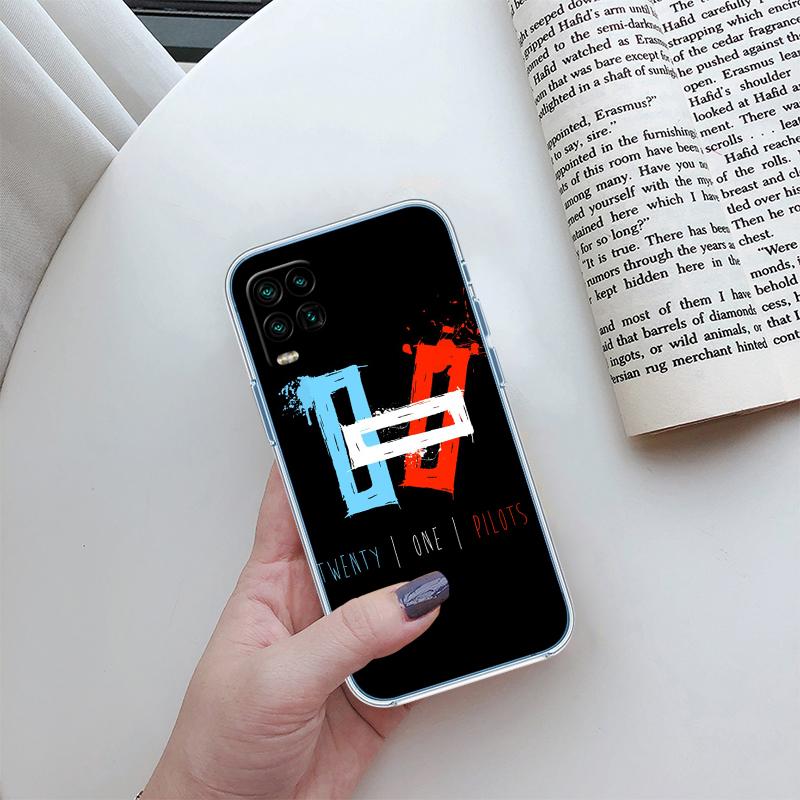

T-Twenty O-One P-Pilots Transparent Phone Case for Samsung Galaxy A04 A04S A14 A23 A34 A54 M23 M33 M52 M53 Galaxy A14