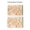Baby Balance Rolling Ball Maze Board Montessori Games Labyrinth Challenge Logical Thinking Training Puzzle Game Educational Toys