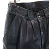 BEBE SPORT 80s 90s Made In USA Old Genuine Leather Leather Pants W30 Women Used