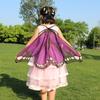 Children Printing Butterfly Wing Scarf Shawl Children's Day Gifts Wear On Back