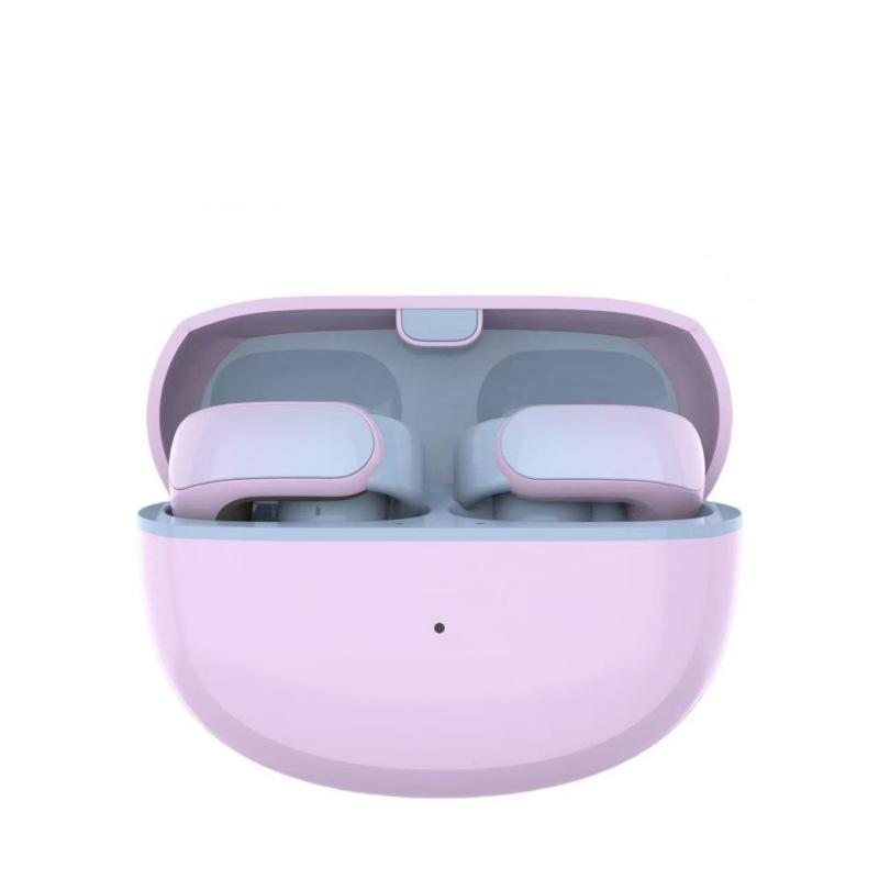 

Гарнитура Bluetooth V12 OWS Ear Clip Type Невставная гарнитура с шумоподавлением Беспроводная гарнитура Bluetooth фиолетовый