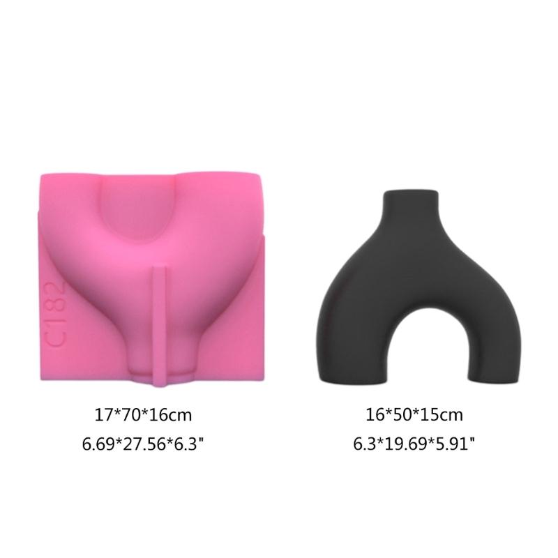 U Shape Epoxy Resin Mold Silicone Vase Molds,Resin Casting Molds for Making Vase,Pen Holder,DIY Resin Artwork,Home Decor