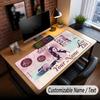 Custom Name Extended Mouse Pad,Lana Del Rey Gaming Desk Mat For Home Office Desktop Decor