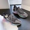 Women's Flyknit Korean-Style Spring 2026 Breathable Fashion Running Shoes