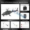 A61 Remote Control Helicopter, Four-Channel, Optical Flow Positioning, Shockproof, Realistic Little Flying Wolf Model.