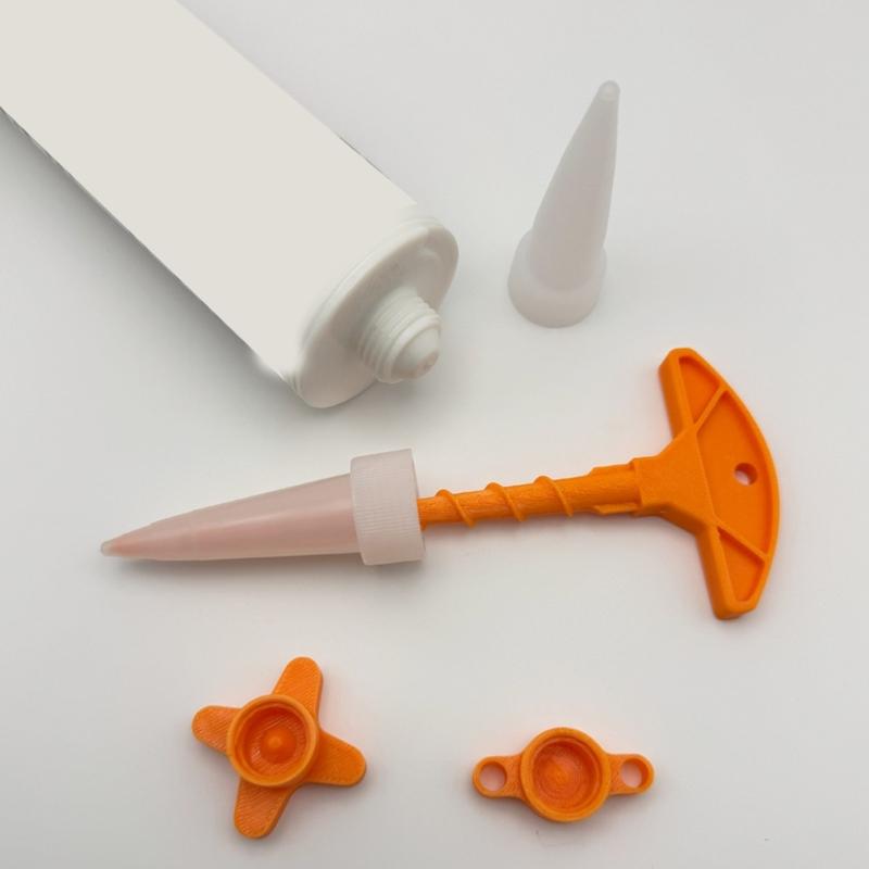 10Pcs Universal Sealant Saver Cap Anti Drying Caulk Tube Cover Plastic Seal Cover Sealing Cap for Standard Glues Bottles