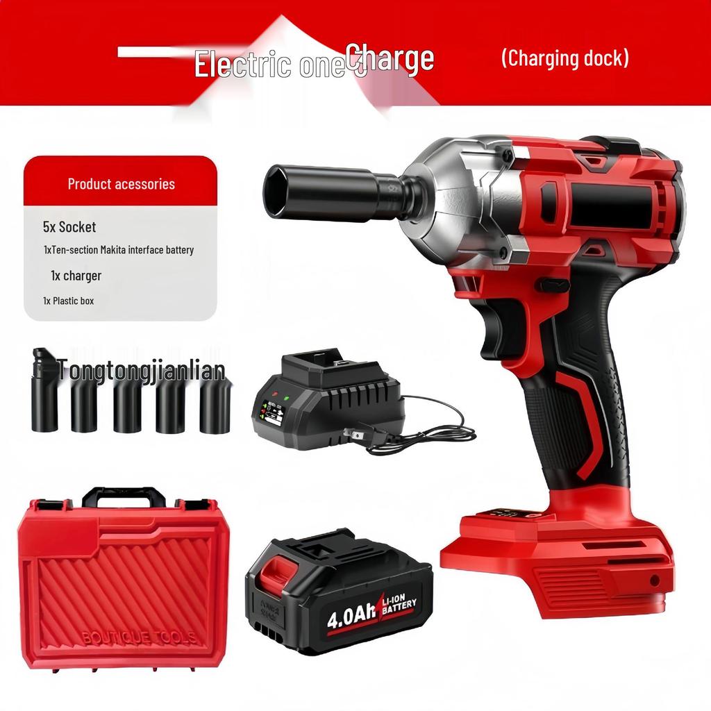 High Torque Electric Impact Wrench for Household Use