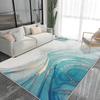 Modern CARPET FOR LIVE ROOM Non-slip Home Decoration Luxury Light Luxury Golden Blue Area Rug Washable Parlor Mat Bedside Room