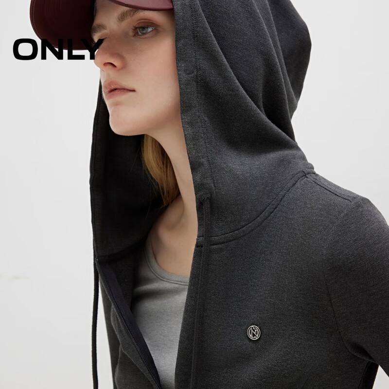 ONLY Women's Faux Two-Piece Hooded Sweatshirt