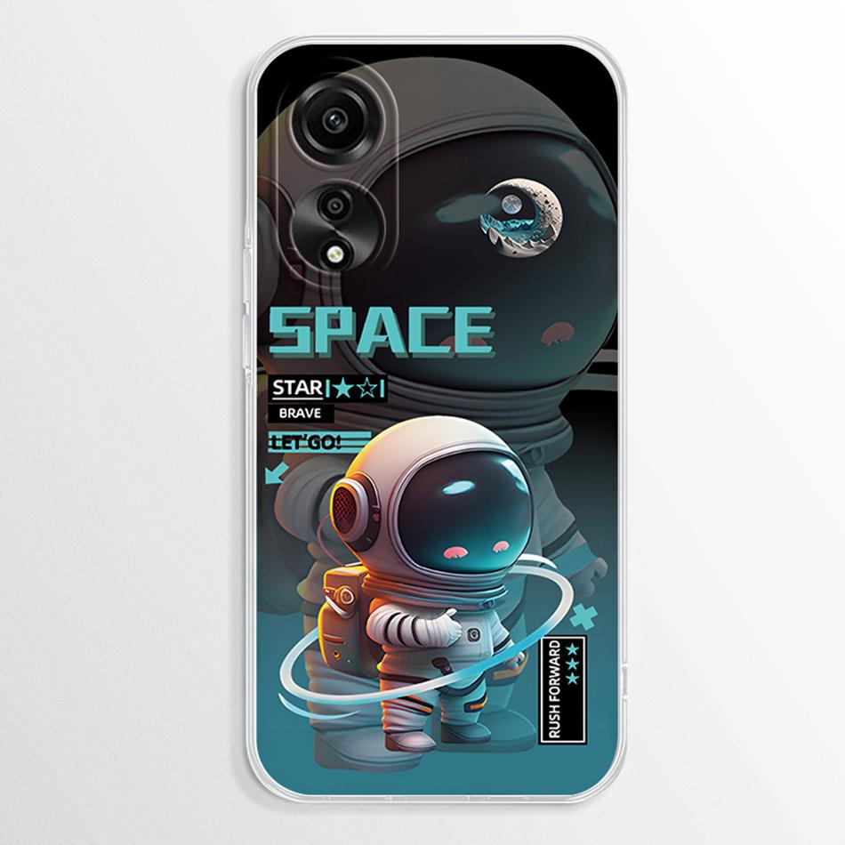 Pentru Oppo A38 A18 A78 A58 4G Carcasă Fundas Marmură Transparentă TPU Rezistentă la Șocuri Coque Pentru OppoA78 OppoA58 OppoA38 OppoA18 4G Moale Capa Carcase