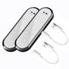 4Pcs Car Door Lights LED Welcome Light Magnetic Control USB Charging Auto Open Door Anti-collision Emergency Signal Flash lamp