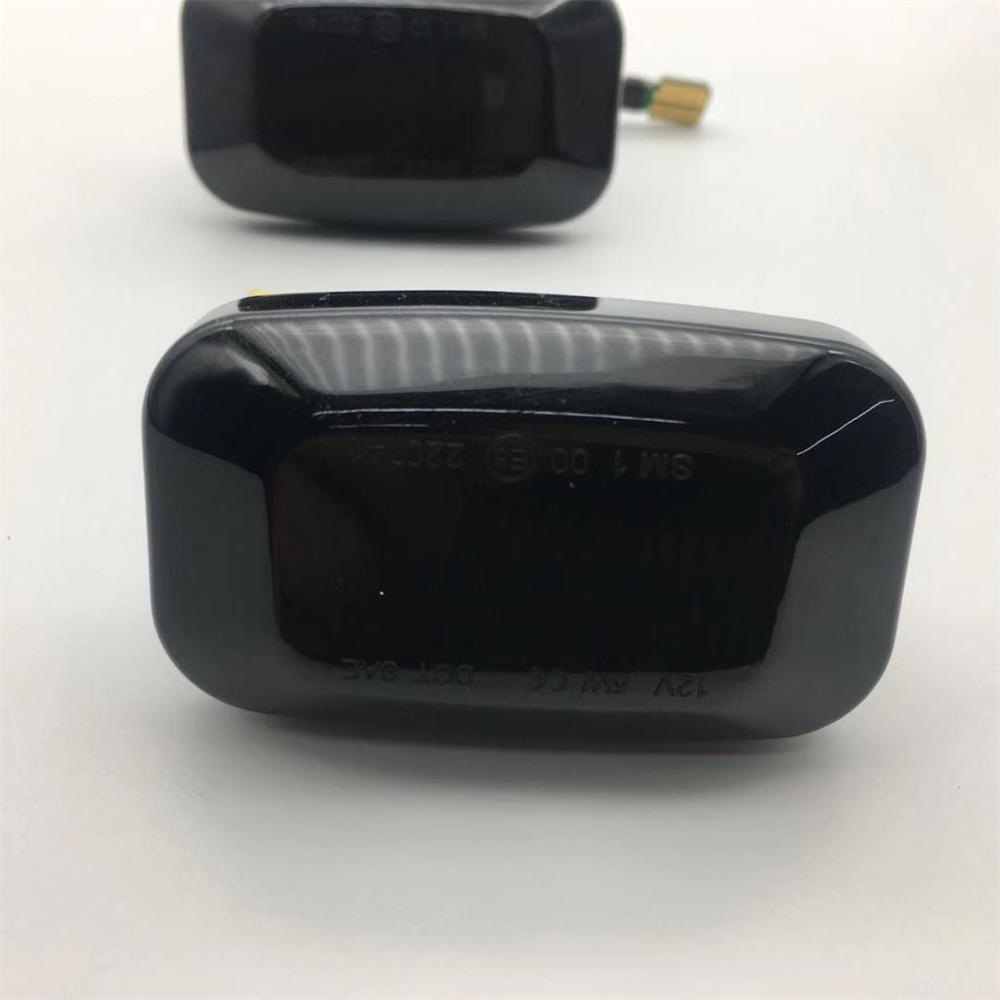 2x Flowing LED Side Marker Turn Signal Lights Amber For Toyota Corolla Hilux SR5