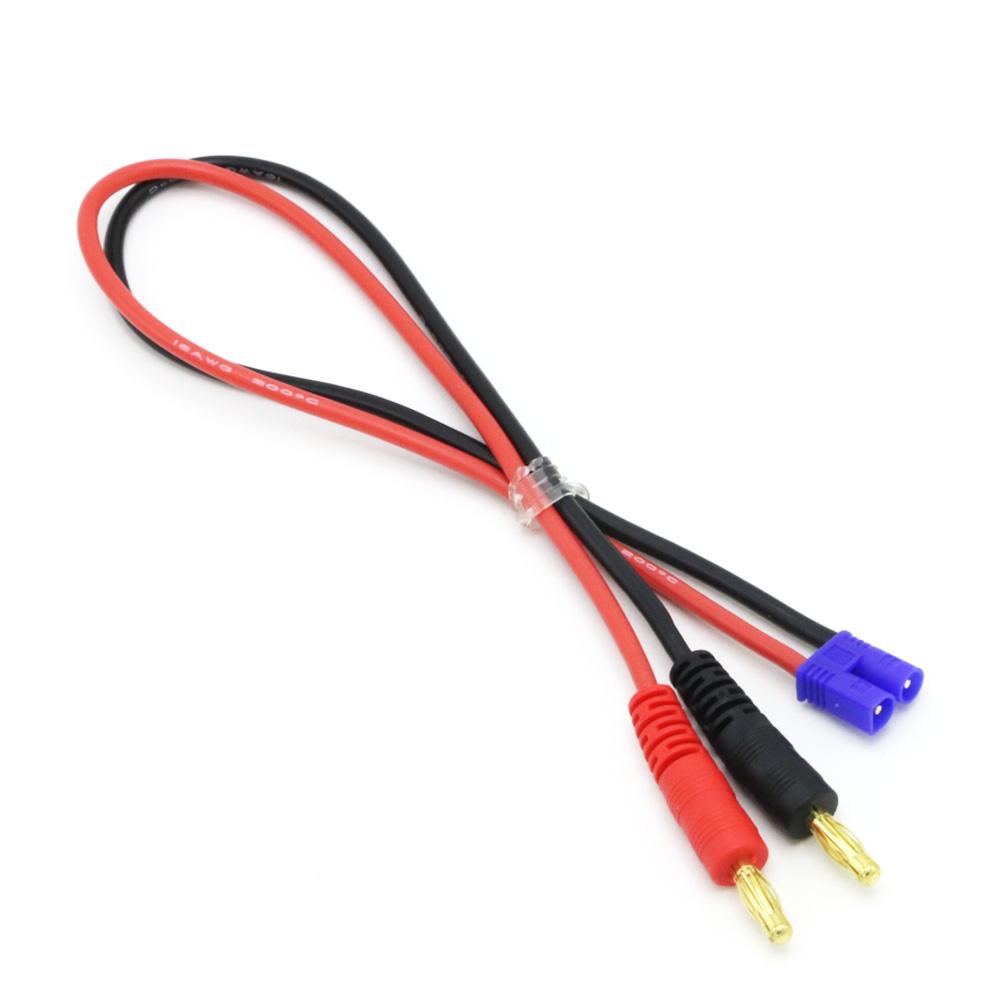 Imax B6 Charge Line 4.0mm Banana Plug to Amass MPX AS150 XT90 TRX XT60 EC5 With 12AWG Silicone Cable 30CM for Rc Lipo Battery
