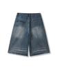 Descheuis Everyday Washed Bermuda Denim Pants Vintage Blue (Type B)
