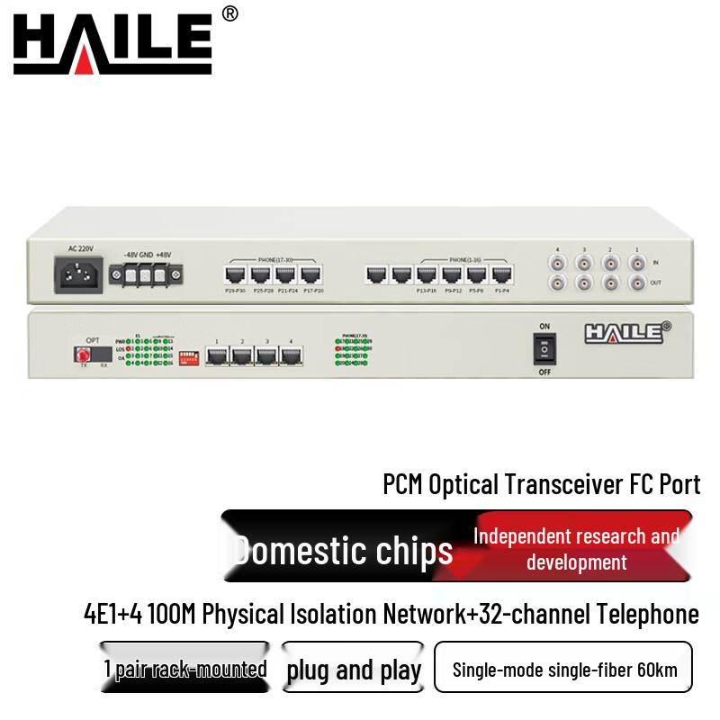 HAILE Multi-Service PCM Optical Transceiver