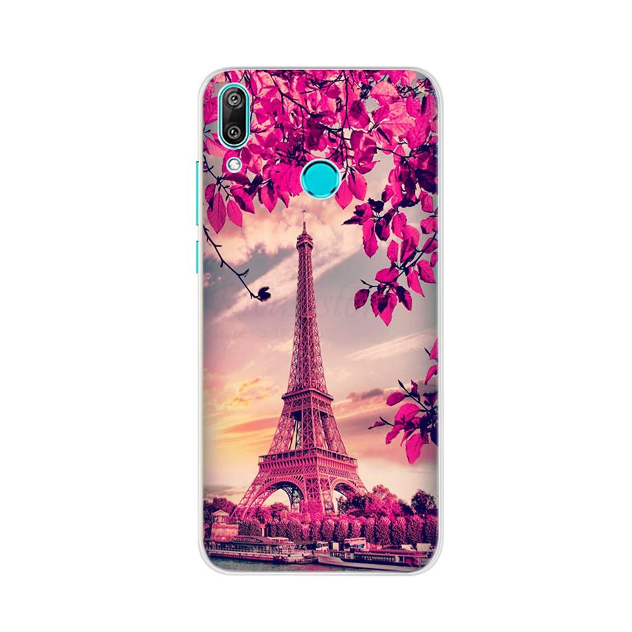 For Huawei Y7 2019 Case Silicone Cartoon TPU Cover Phone Case For Huawei Y7 2019 DUB-LX1 DUB LX1 LX2 LX3 Y 7 Prime Pro 2019 Case
