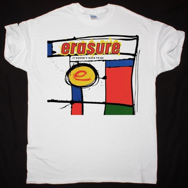 Erasure It Doesn t Have To Be White T-Shirt XXL