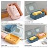 Bathroom Accessories Drain Holder Double Layer Soap Dish Travel Soap Box Soap Holder Shampoo Boxes