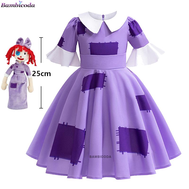 Pomni Cosplay Costume Anime The Amazing Digital Circus Cartoon Uniform Hat Gloves Halloween Party for Girls Boys Costumes