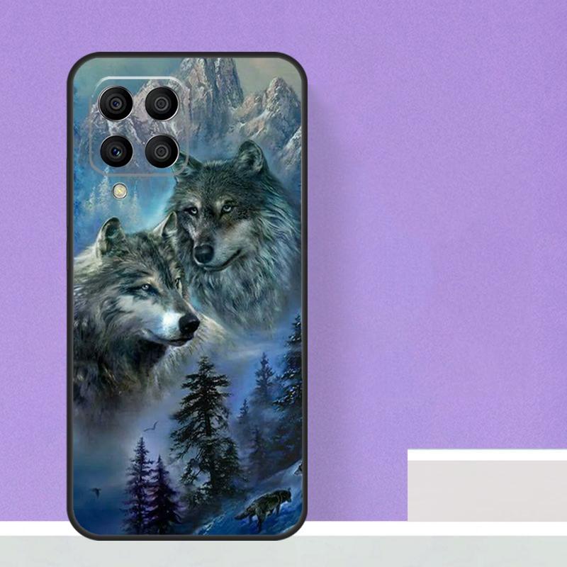Animal Wolf Galaxy Case For Samsung Galaxy M31 M16 M36 M56 M33 M53 M13 M12 M32 M52 M20 M15 M55 M14 M35 M34 M54