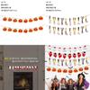 Charming Paper Halloween Pumpkin Ghost Garland For Unique Party Atmosphere Decoration