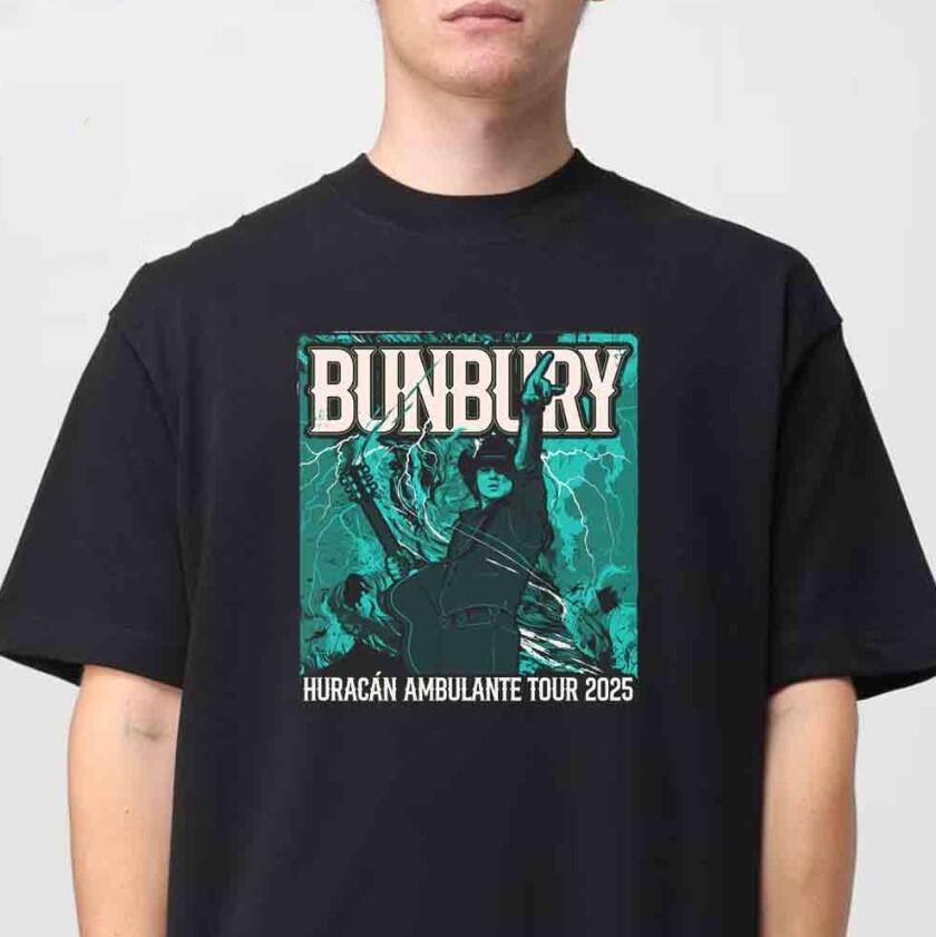 Enrique Bunbury 2026 Huracán Ambulante Tour Classic T-Shirt Gift For Family XL