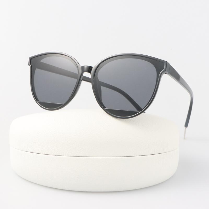 Cat Eye Vintage Sunglasses Woman Brand Designer Round Sun Glasses Female Fashion Jelly Color Gradient Mirror Oculos De Sol