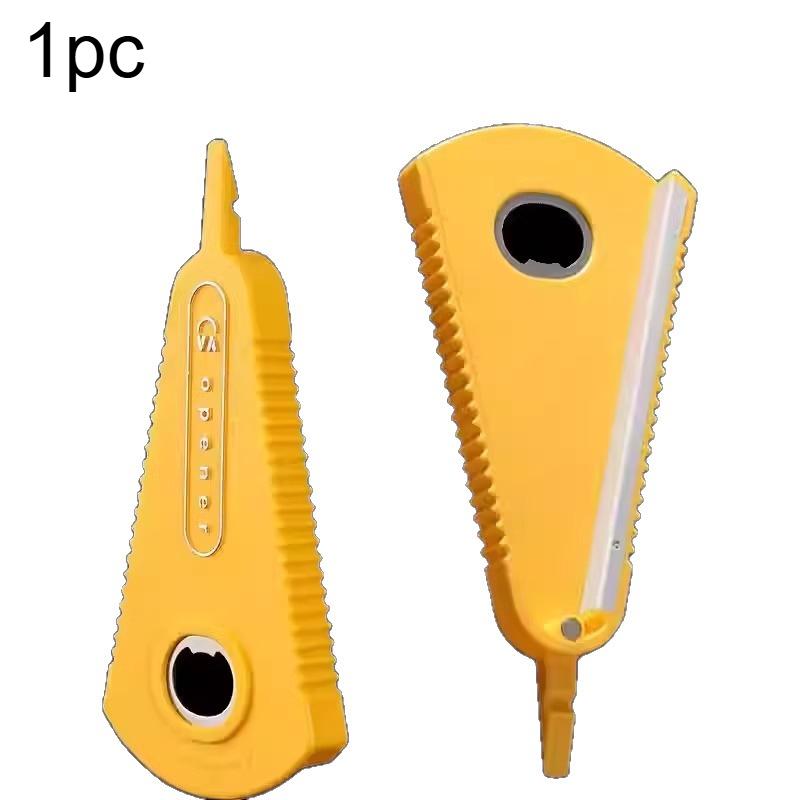 

1pc Multifunctional Capper Twister Portable Bottle Opener Universal Canned Non-slip Labor Saving Twist Bottle Cap Kitchen Gadget