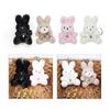 4 Colors Plush Stuffed Animal Rabbit Toy Pendant Keychain for Valentines Day