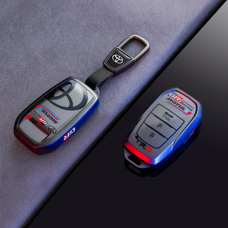 BNH5  TPU Key Case Cover Shell For Toyota Corolla SE 2023 Camry 50 55 TLC200 Yaris Land Cruiser Prado150 RAV4 Venza SIENNA