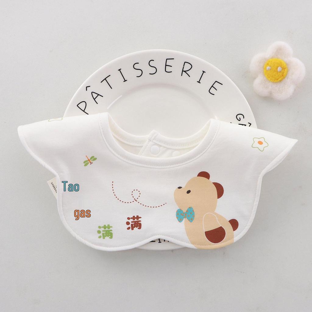 Autumn/Winter Baby Bibs: Anti-Spit Milk, Pure Cotton, Absorbent & Moisture-Wicking Newborn Feeding Bib
