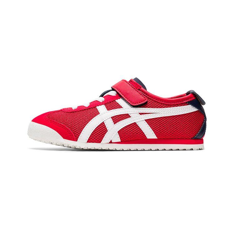 ONITSUKA TIGER Mexico 66 Ps Non-Slip Wear-Resistant Low-Top Casual Shoes Kids Sneaker Red 1184A128-600